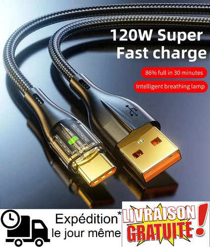 Cable usb charge - 2m,
